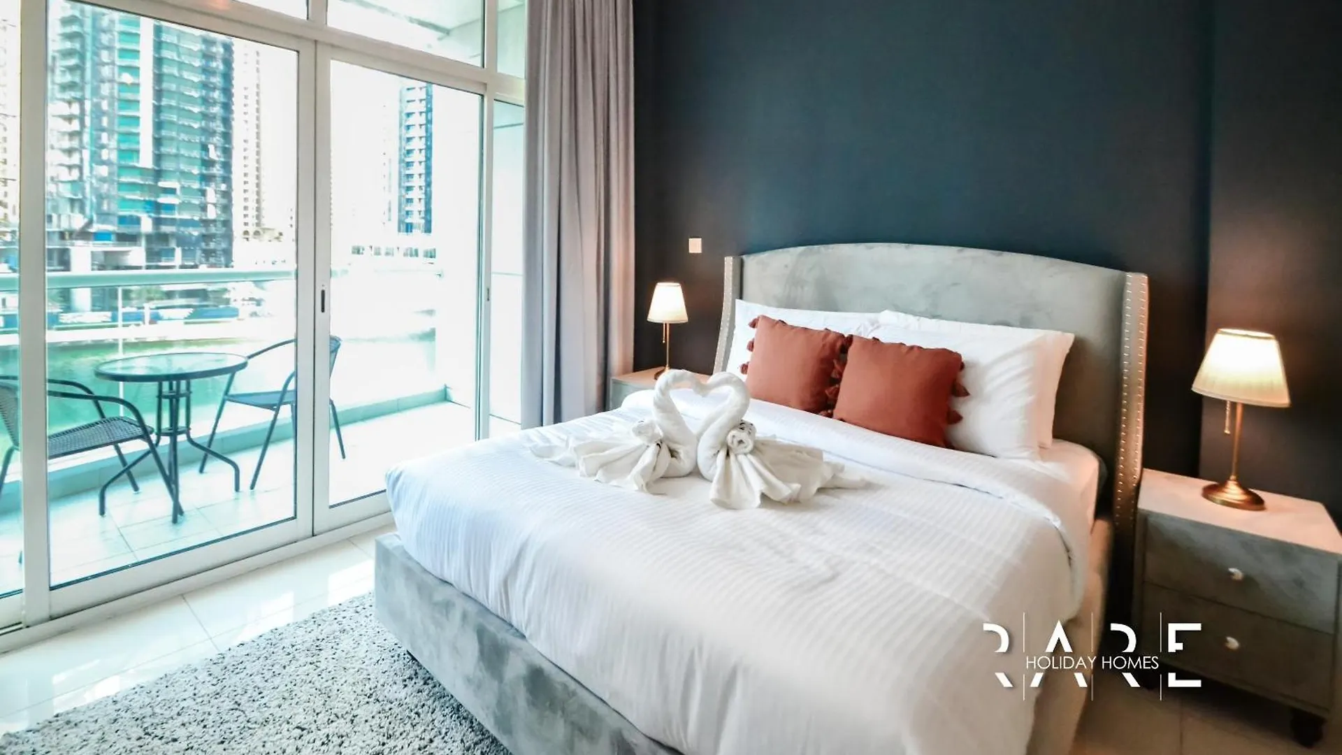 Rare Holiday Homes - Next To Marina Mall - Harbour View - The Atlantic Tower - R306 - Dubai Marina Apartment